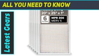 Filtrete 20x25x1 AC Furnace Air Filter  Best Air Quality Solution [upl. by Lindsy]