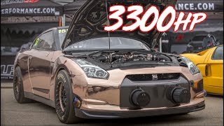 3300HP Alpha Queen GTR 228MPH  Worlds Most Powerful GTR [upl. by Haden]