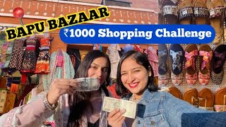 ULTIMATE Shopping Challenge in Bapu Bazaar Jaipur  Best Shops with prices and number [upl. by Cressy]