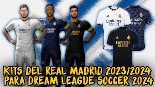 DLS Kits Real Madrid 202425 ⚪️⚪️ [upl. by Solracnauj135]