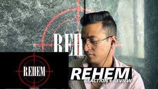 EMIWAY REHEM REACTION  EMIWAY DISS KRNA  EMIWAY VS KRSNA [upl. by Annawek]