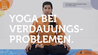 20 Minuten Yoga Übungen für eine bessere Verdauung ⎮ mit Merin Philip v Kurhaus Schärding [upl. by Htinnek]