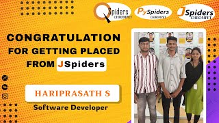 SOFTWARE DEVELOPER  QSPIDERS CHROMPET PLACED STUDENT REVIEW [upl. by Leverett]