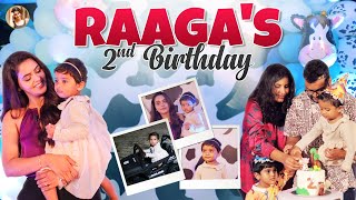 Raagas 2nd Birthday Celebration ✨😍  Chaitra Reddy [upl. by Erdnoed295]