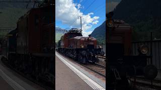 🐊 EisenbahnRomantik Die legendäre Ce 68 ii 14253 zieht den Erlebniszug San Gottardo durch Faido🌟 [upl. by Aicatsue]