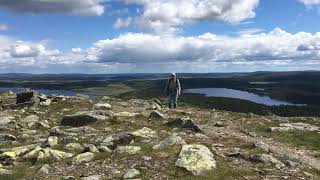 HIKING IN NORWAY  Nevelfjell Lillehammer [upl. by Inajna]