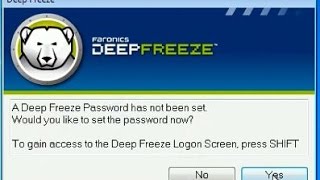 How to use deep freeze softwaredeep freeze softwaredeep freezedeepfreeze [upl. by Ytissac]