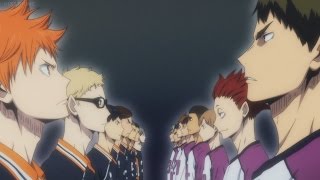 Haikyuu Karasuno Koukou VS Shiratorizawa Gakuen Koukou Episode 5 ハイキュー [upl. by Adiol]