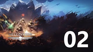 Helldivers Walkthrough Gameplay Part 1 Lets Play No Commentary Review [upl. by Eehtomit617]