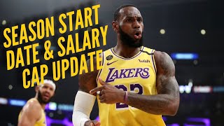 Update Season Start Date amp Major Salary Cap News That Could Change Lakers Free Agency [upl. by Vas]