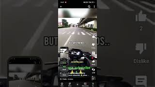 YouTube short video bike rider 🏍️crazy 😰 please support me subscribe me 🙏 1 🙏 [upl. by Ikila]