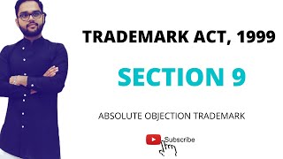 section 9 trademark act 1999  Absolute objection [upl. by Kcered340]