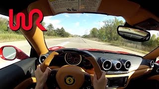 2015 Ferrari California T Top Up  WR TV POV Test Drive [upl. by Engis]