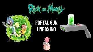 Rick and Morty Portal Gun Unboxing [upl. by Eenobe]