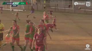 NPL Womens NNSW Warners Bay FC vs Adamstown Rosebud JFC Round 20 [upl. by Lubbock]