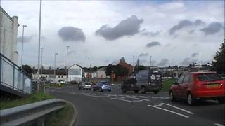 Driving On Gdynia Way Shapters Road Exeter Street amp Charles Street Plymouth UK 19th August 2011 [upl. by Honebein]