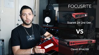 Focusrite’s Scarlett VS Clarett  Hear The Difference Unedited [upl. by Tichonn]