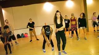 Me Eazi  Skin Tight Dancehall Funk LA Class [upl. by Adina]