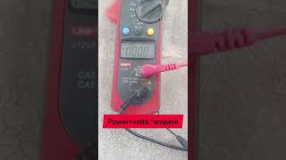 How to check solar panel ampere volt watt shorts [upl. by Mars]