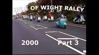 Bristol Mod Scooter Club at the Isle of Wight Rally 2000 not 2023 filmed by Bernie Edwards Pt 3 [upl. by Tenenbaum654]