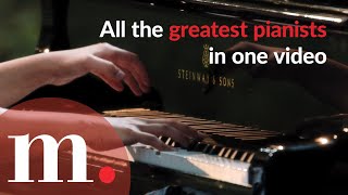 A medicitv tribute to the piano and its most legendary performers [upl. by Joy]