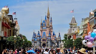 Magic Kingdom 2023 Fast Walkthrough Tour in 4K  Walt Disney World Orlando Florida April 2023 [upl. by Agace]