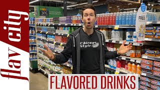 These Are The HEALTHIEST Drinks At The Grocery StoreWith A Taste Test [upl. by Pacificia464]