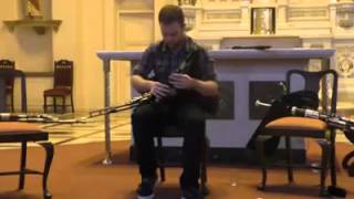 Uilleann Pipes Mark Redmond Green Fields of Canada [upl. by Aubarta]