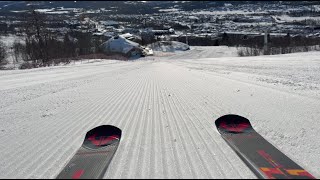 På ski i Beitostølen  Både langrend og alpint skiløb [upl. by Morita934]