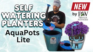 AQUAPOTS Lite Unboxing amp Review🪴 Proven Winners Self Watering Planters  Trowel amp Error Gardening [upl. by Eittah]