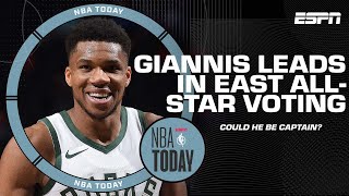 Reacting to 3rd AllStar voting returns results Giannis is on track to be a captain 👀  NBA Today [upl. by Ledua]