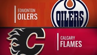 Oilers vs Flames Apr 6 2019 [upl. by Vitek555]