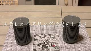 【ヘッドホン視聴推奨】BANG amp OLUFSEN Beosound Exploreステレオペアリングデモ [upl. by Llertram]