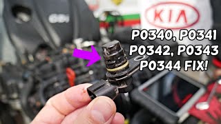 P0341 HONDA CRV CAMSHAFT POSITION SENSOR CIRCUIT  CRV PROBLEM  4th GENERATION CRV [upl. by Etnaik593]