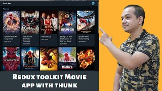 🔴 Redux Toolkit Movies app with Thunk [upl. by Retsub681]