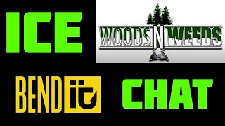 Live Ice Fishing Chat with Woods N Weeds Outdoors [upl. by Lissy]