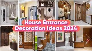 House Entrance Decoration Ideas 2024  Modern Front Door  Entry Doors Ideas  Main Door Design [upl. by Einneb]