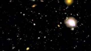 Hubble Ultra Deep Field 3D FlyThru [upl. by Aynek]