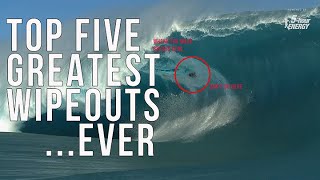 TOP FIVE Greatest Wipeouts Ever [upl. by Ahsie]