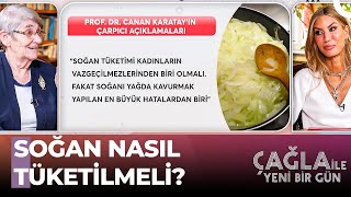 Prof Dr Canan Karatay quotSoğanı Yağda Kavurmak Yanlıştırquot  Çağla İle Yeni Bir Gün 1175 Bölüm [upl. by Missy]