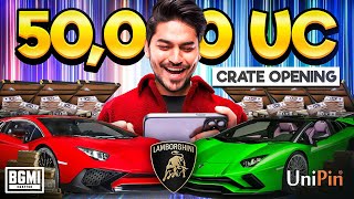 80000 UC LAMBORGHINI CRATE OPENING 😍 BGMI 33 MODE  ROAD TO 900K UniPinIndia [upl. by Yllen73]