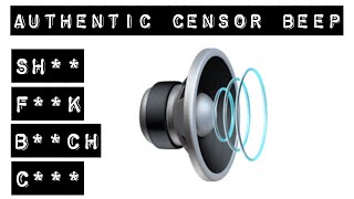 Censor Beep Sound Effect Free Download Link in Description [upl. by Kowalski]