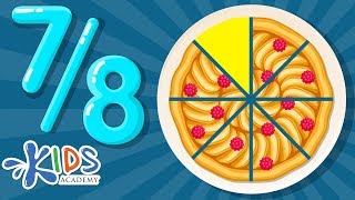 Fractions for Kids  Math for 2nd amp 3rd Grades  Kids Academy [upl. by Anelam]