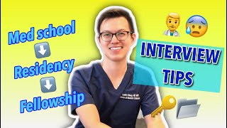 MED SCHOOL Interview RESIDENCY Interview TIPS from an interviewer [upl. by Diba]