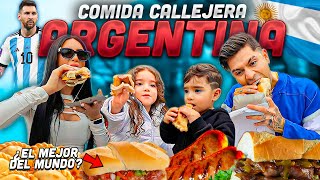 PROBANDO COMIDA CALLEJERA DE ARGENTINA 🇦🇷 Jukilop  Kimberly Loaiza [upl. by Lorenzo]