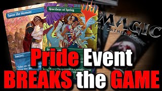 VIRTUE SIGNALING Magic the Gathering Hosts GAME BREAKING Pride Event [upl. by Onileva388]