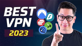 The BEST VPN in 2023  Tested TOP 5 VPNs for casual users [upl. by Dnivra]