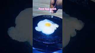 Foam Egg Poach cooking viralvideo recipe egg eggpoach shorts fyp trending foryou [upl. by Holbrooke]