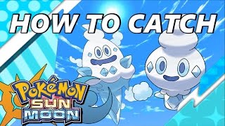 Pokémon Sun and Moon How to Catch amp Find Vanillite amp Vanillish  SOS Catching [upl. by Atnima100]