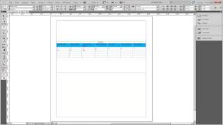 How to Create Calendar in InDesign [upl. by Elbon]